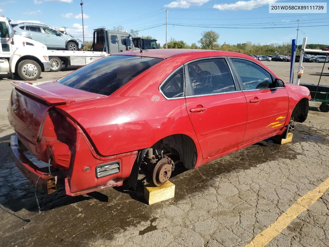 2008 Chevrolet Impala Super Sport VIN: 2G1WD58CX89111739 Lot: 74051164