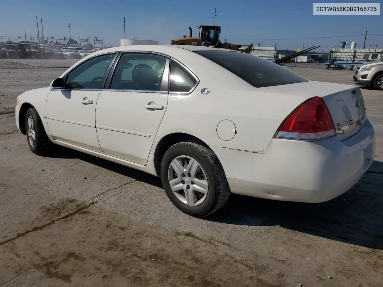 2G1WB58K089165726 2008 Chevrolet Impala Ls