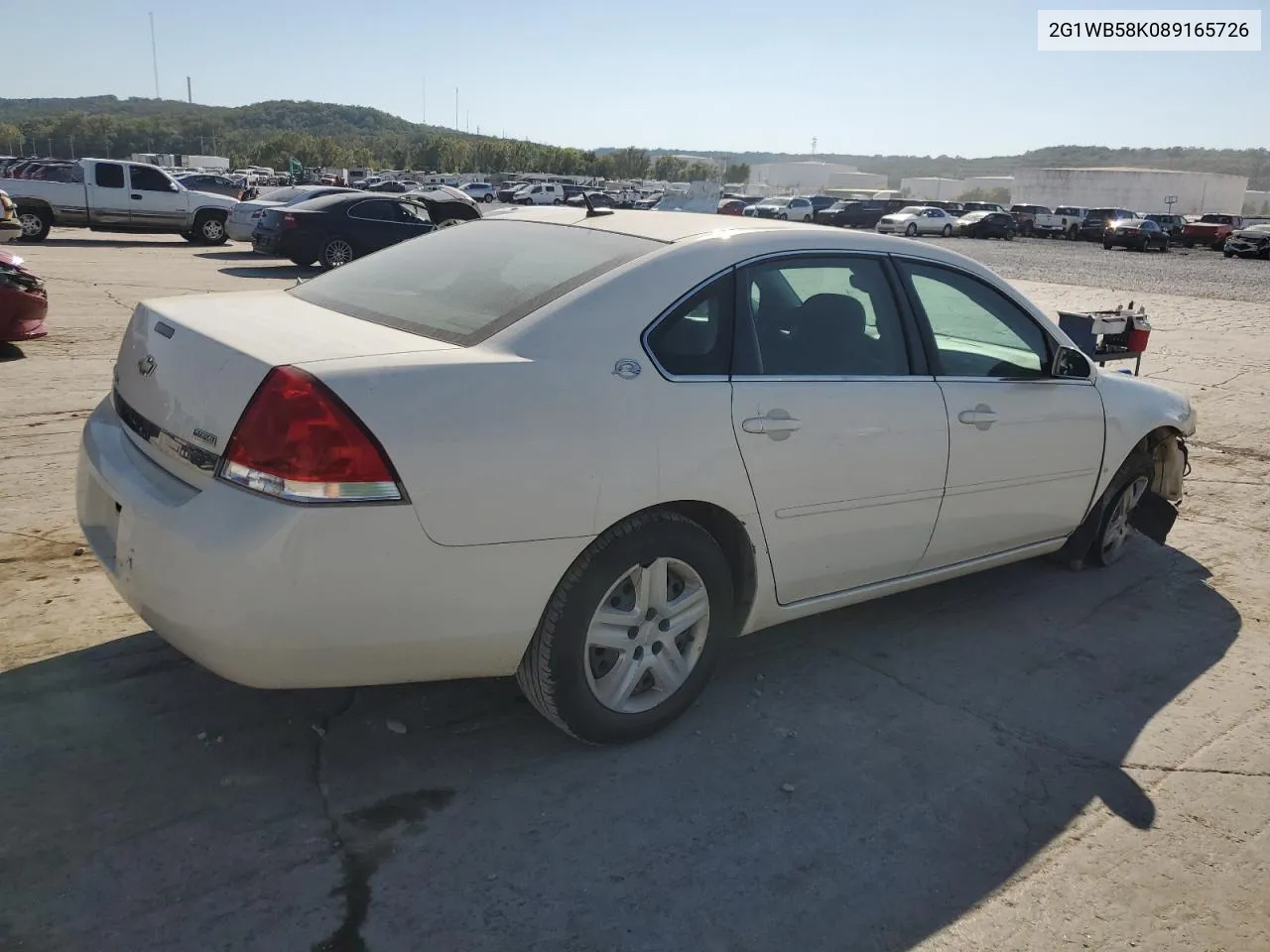 2G1WB58K089165726 2008 Chevrolet Impala Ls