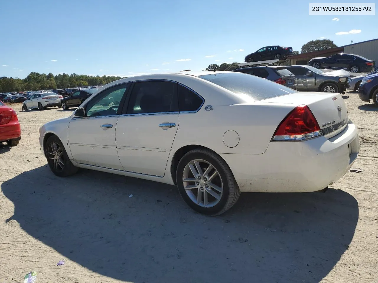 2G1WU583181255792 2008 Chevrolet Impala Ltz