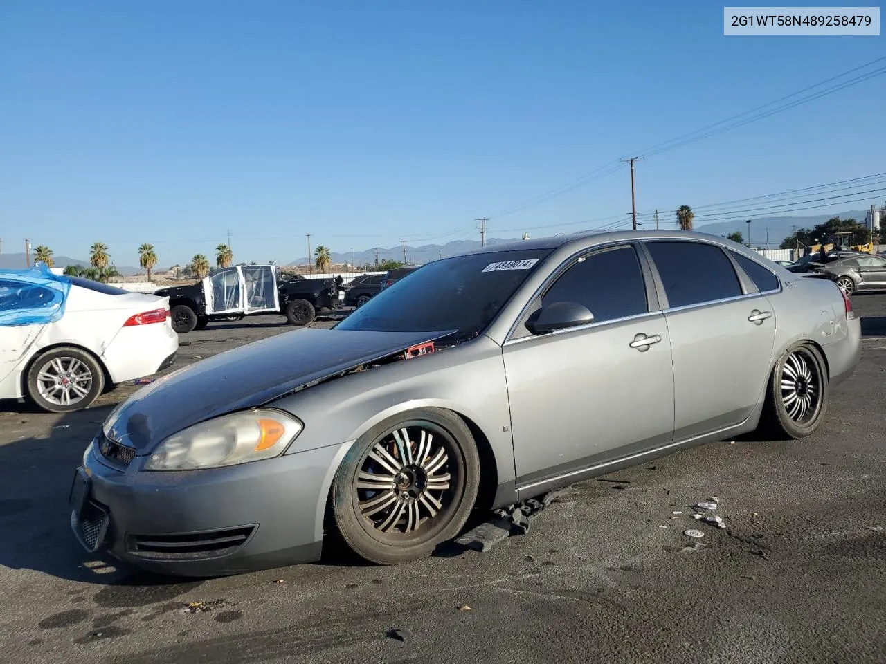 2008 Chevrolet Impala Lt VIN: 2G1WT58N489258479 Lot: 74849074