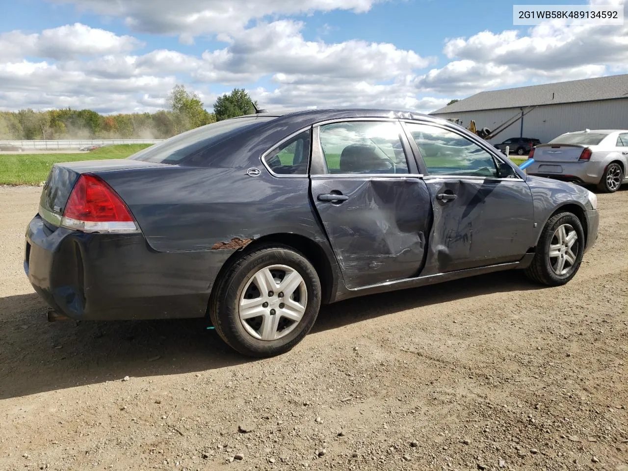 2G1WB58K489134592 2008 Chevrolet Impala Ls