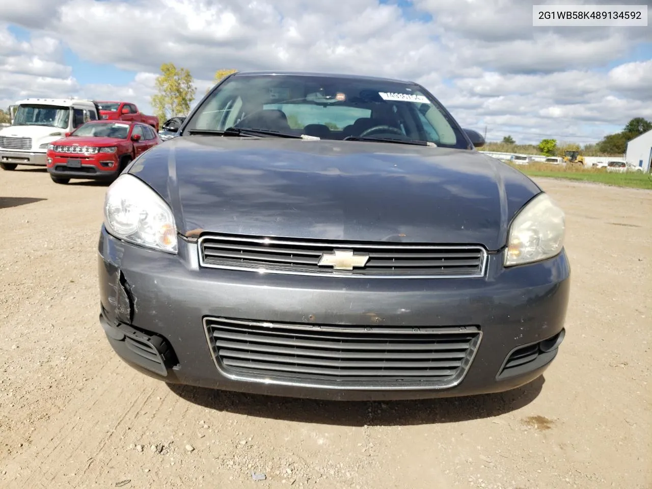 2G1WB58K489134592 2008 Chevrolet Impala Ls