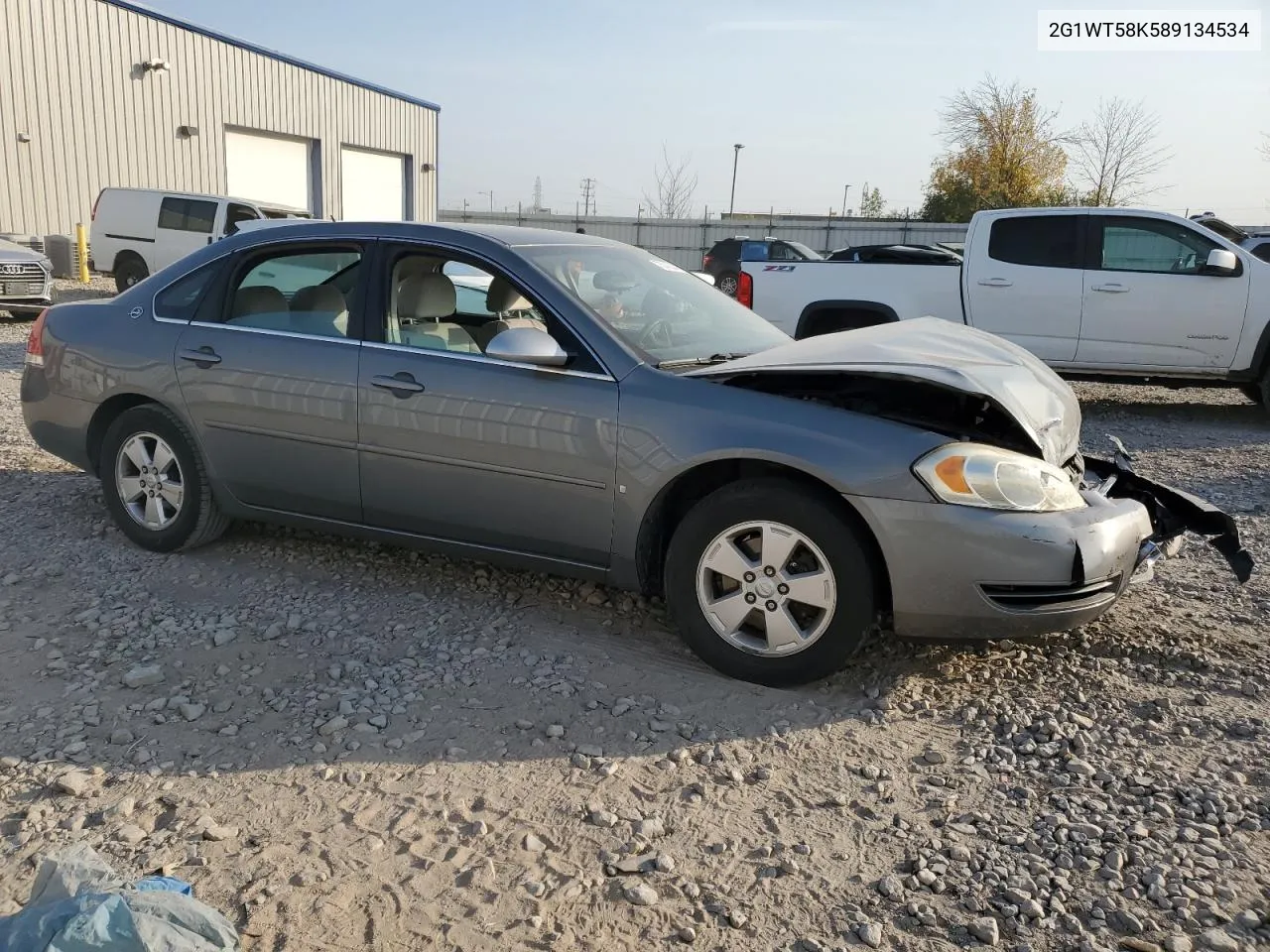 2008 Chevrolet Impala Lt VIN: 2G1WT58K589134534 Lot: 75048344