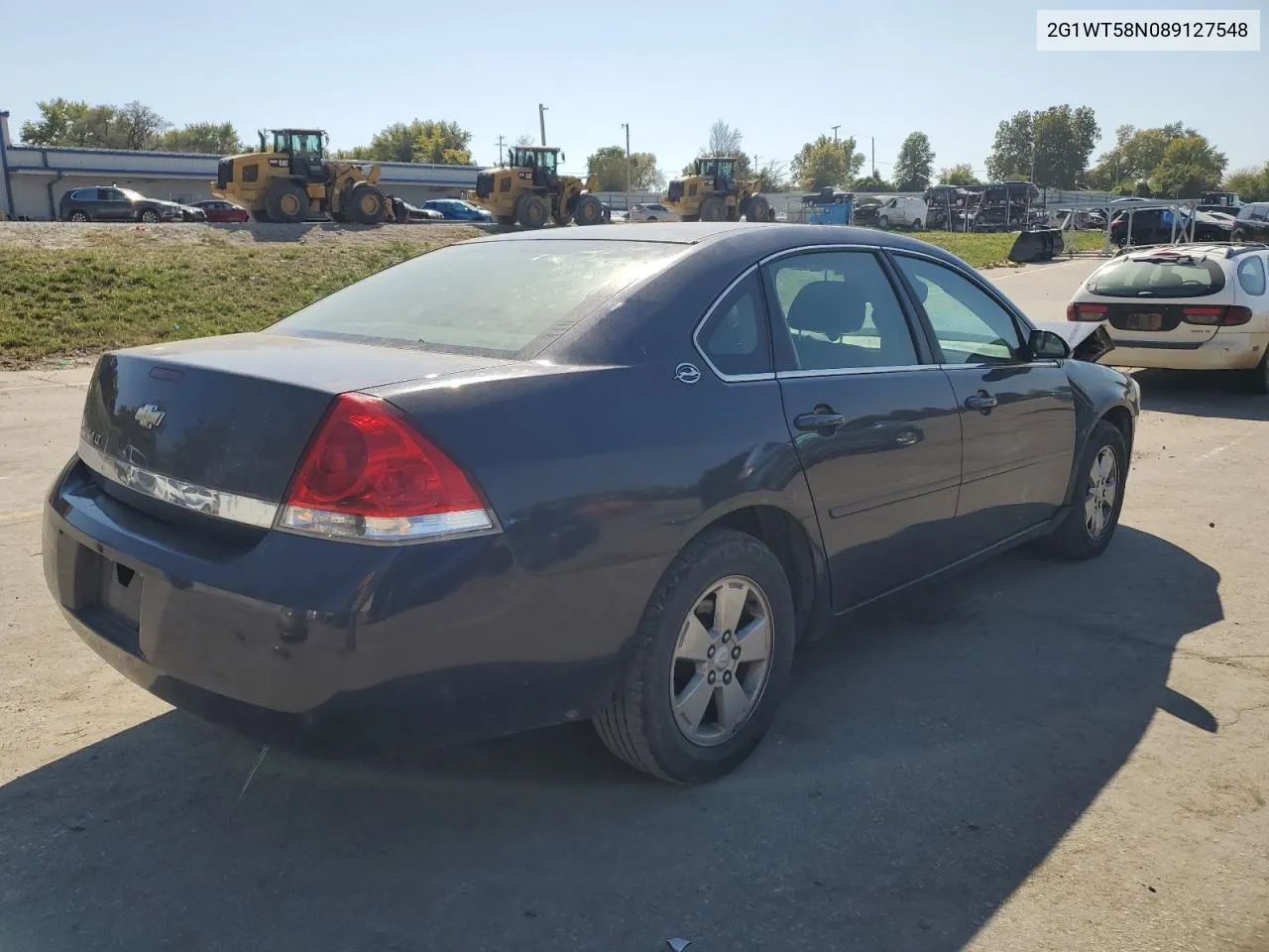 2008 Chevrolet Impala Lt VIN: 2G1WT58N089127548 Lot: 75191144