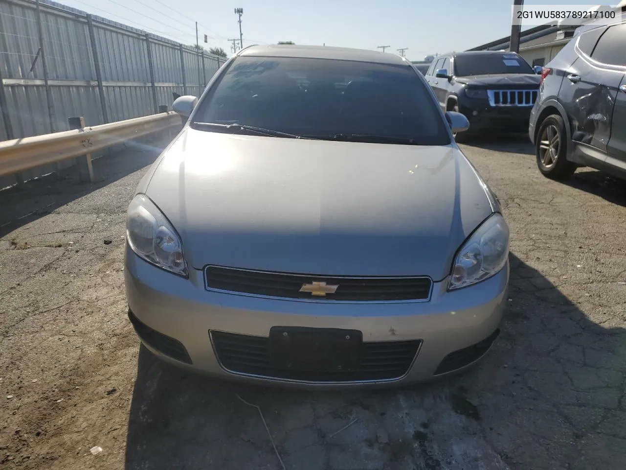 2G1WU583789217100 2008 Chevrolet Impala Ltz