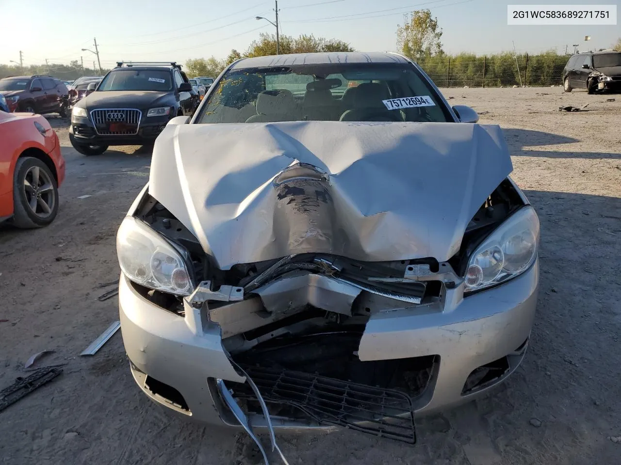 2008 Chevrolet Impala Lt VIN: 2G1WC583689271751 Lot: 75712694