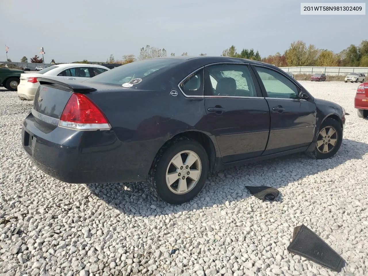 2008 Chevrolet Impala Lt VIN: 2G1WT58N981302409 Lot: 75716584