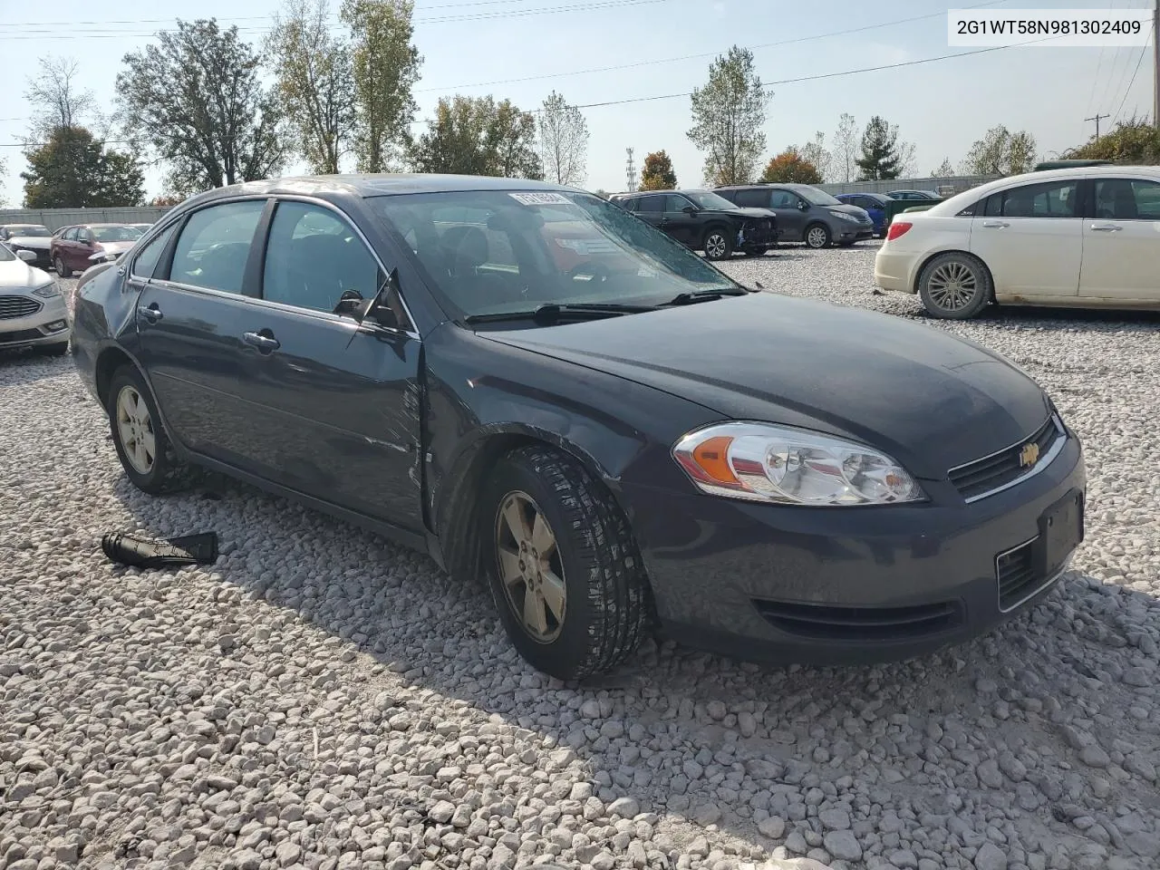 2008 Chevrolet Impala Lt VIN: 2G1WT58N981302409 Lot: 75716584