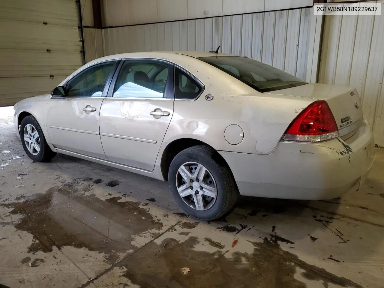 2008 Chevrolet Impala Ls VIN: 2G1WB58N189229637 Lot: 75823554