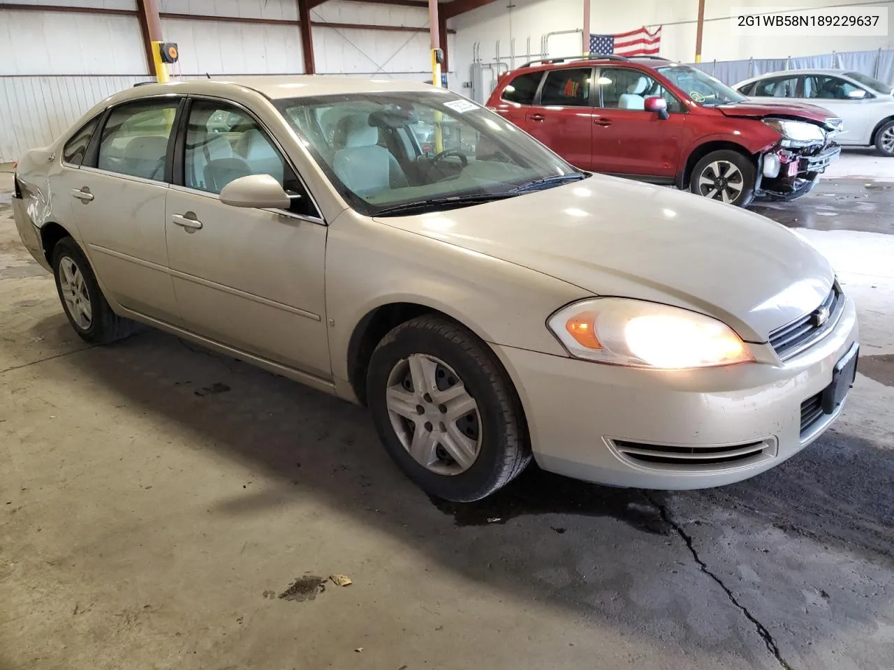 2008 Chevrolet Impala Ls VIN: 2G1WB58N189229637 Lot: 75823554