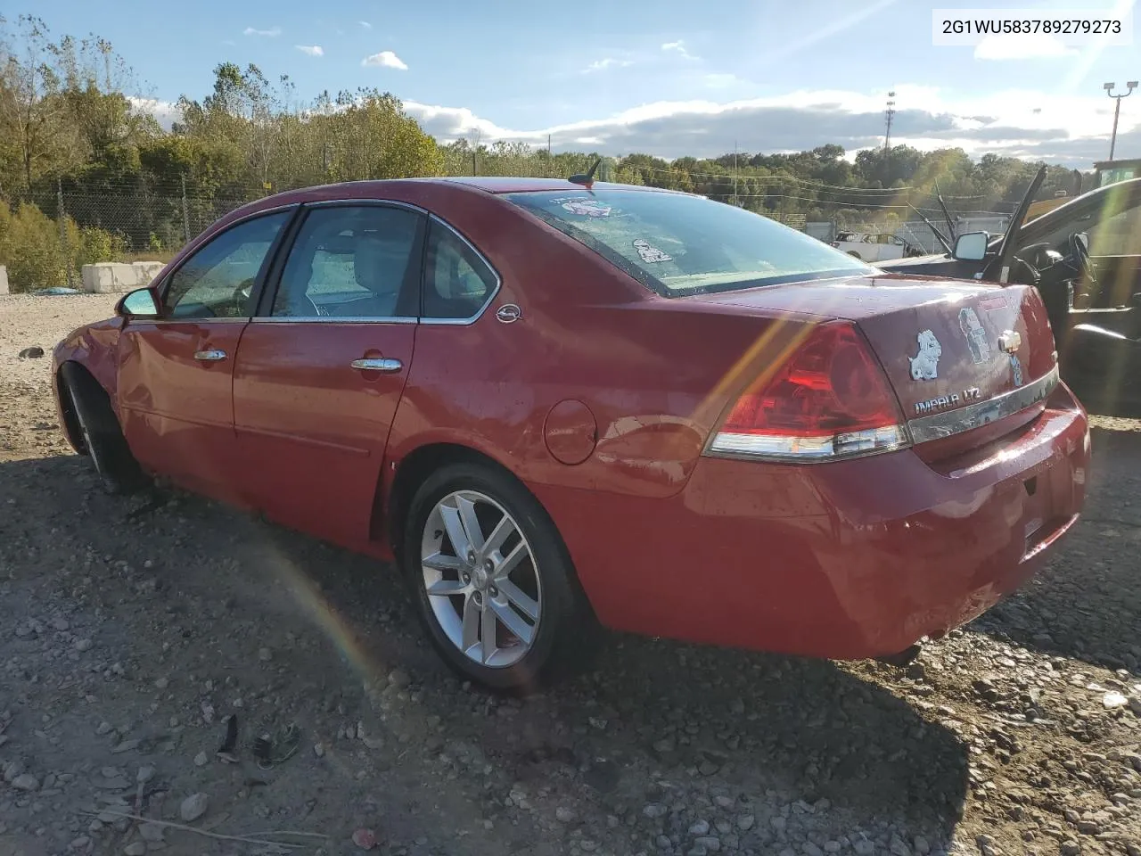 2008 Chevrolet Impala Ltz VIN: 2G1WU583789279273 Lot: 76018894