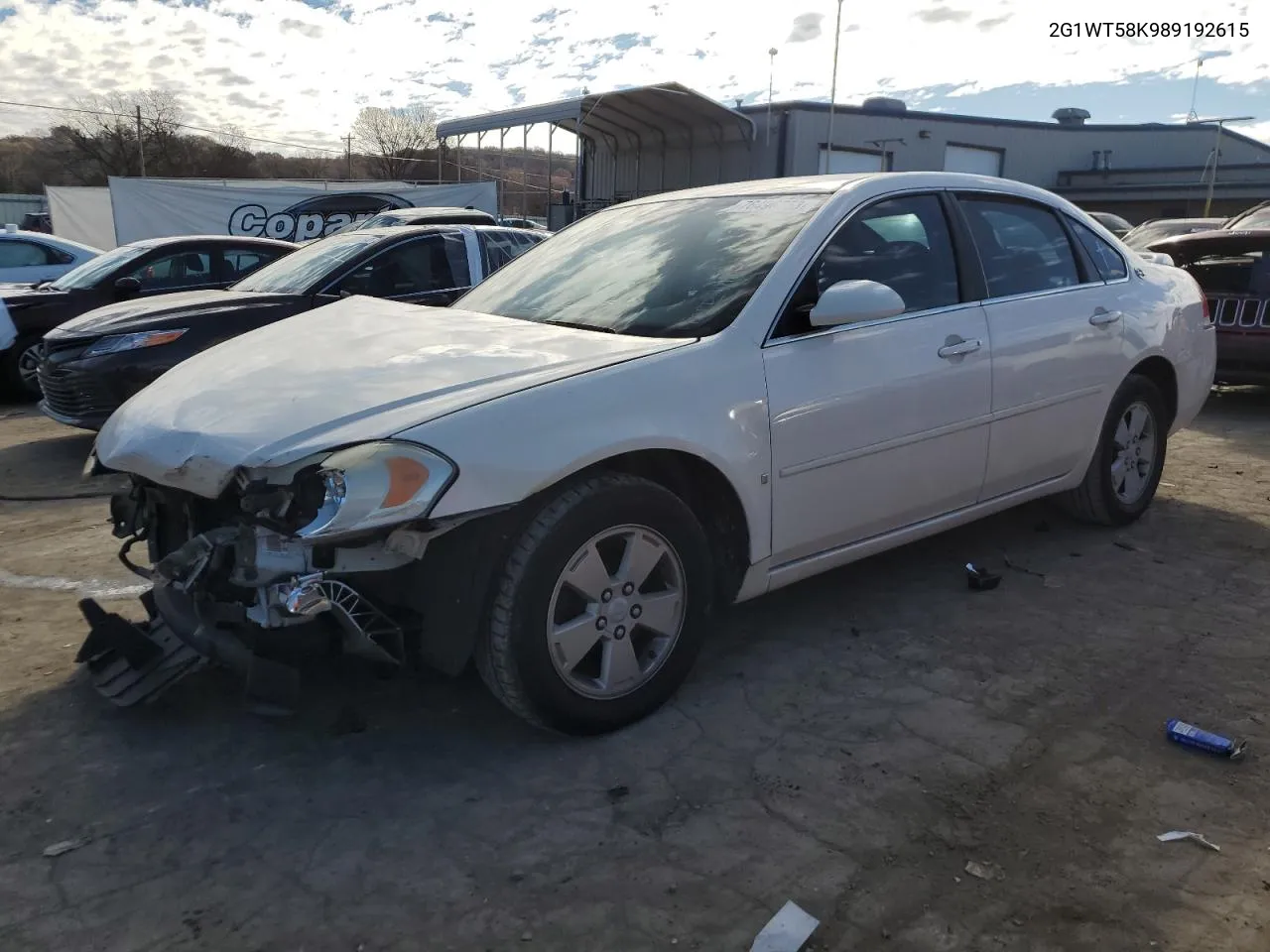 2008 Chevrolet Impala Lt VIN: 2G1WT58K989192615 Lot: 76496753