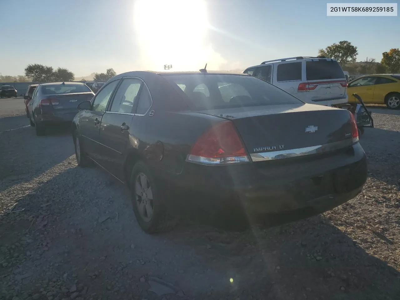 2008 Chevrolet Impala Lt VIN: 2G1WT58K689259185 Lot: 76753084