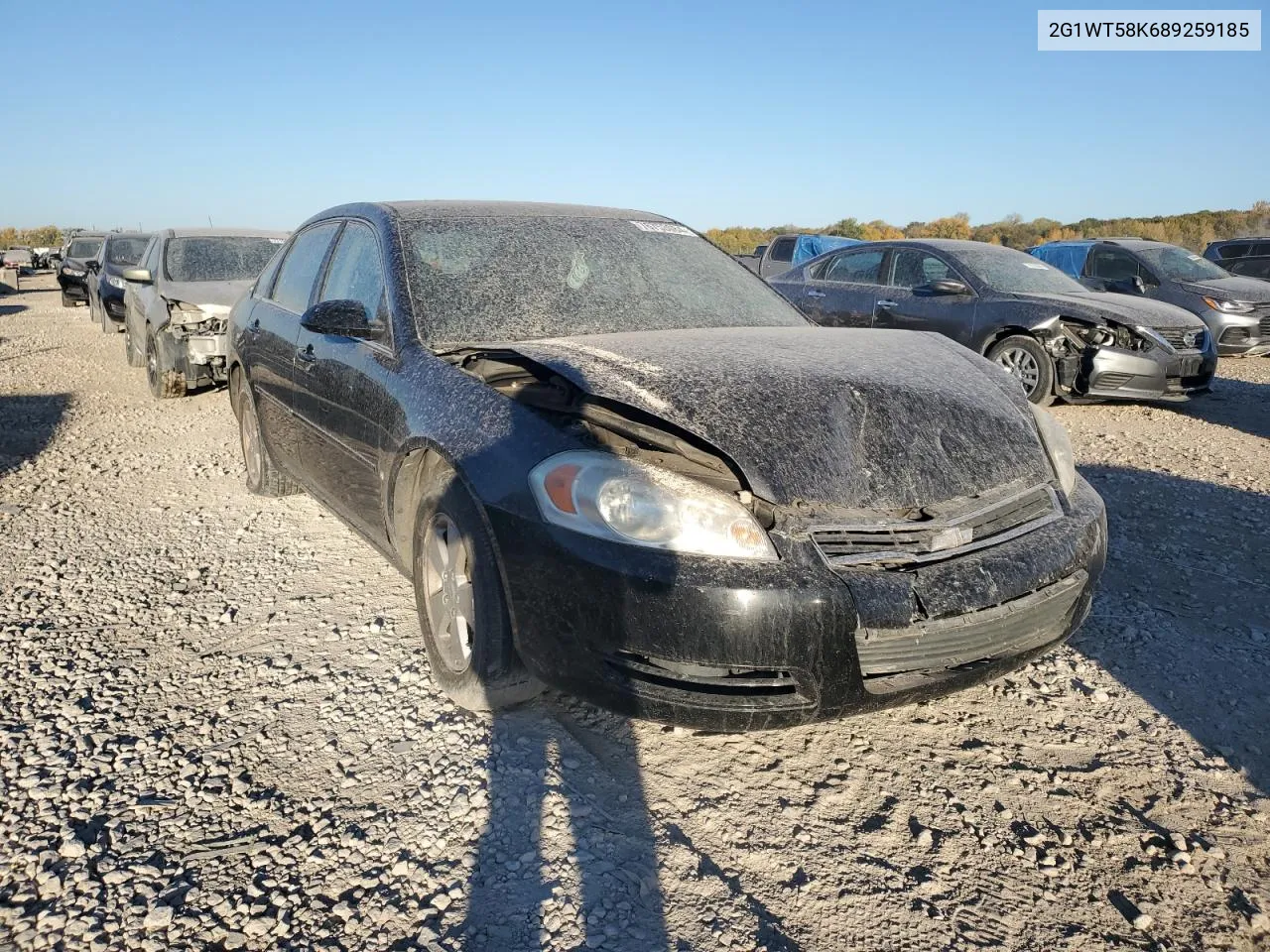 2008 Chevrolet Impala Lt VIN: 2G1WT58K689259185 Lot: 76753084