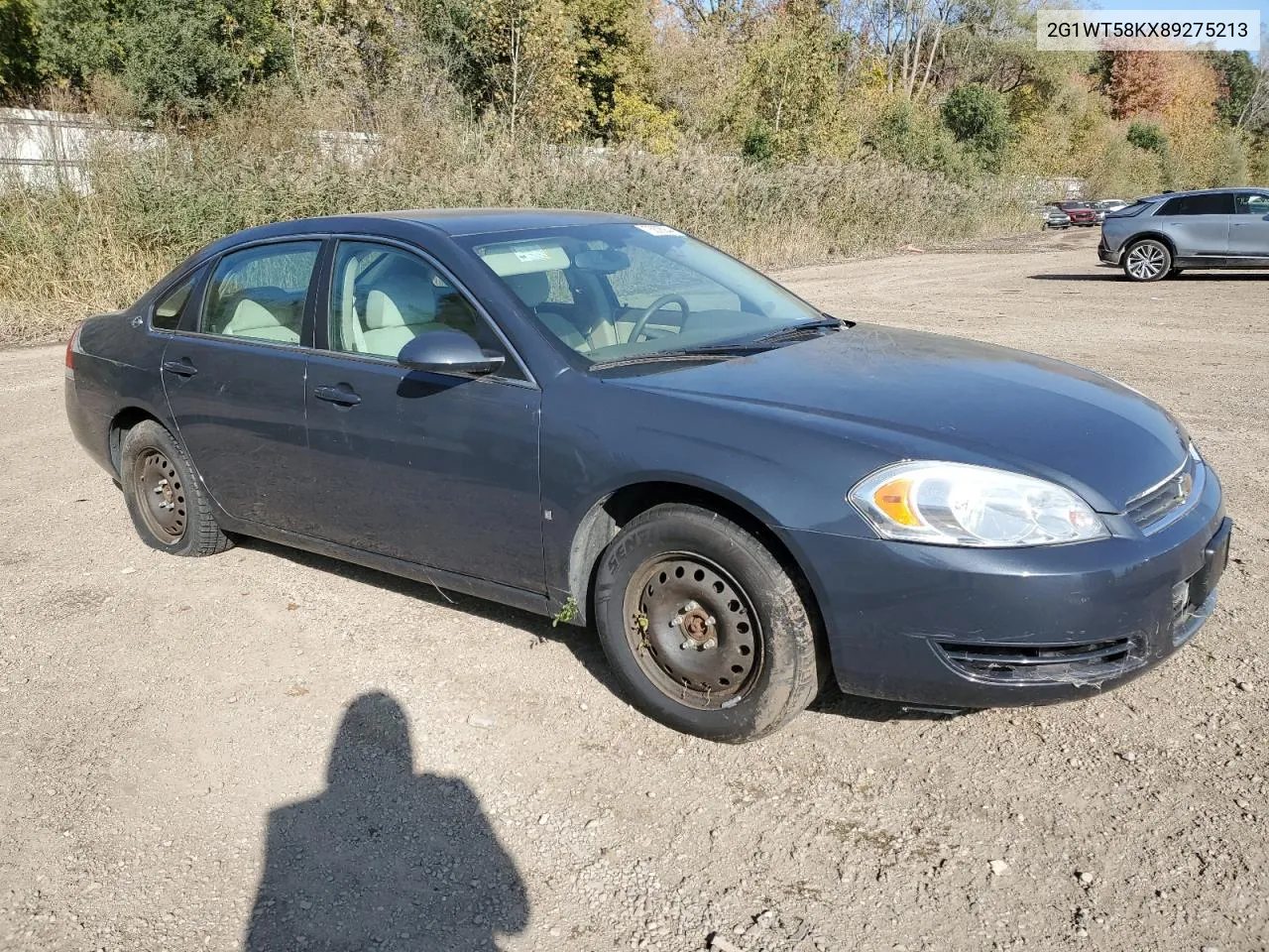 2008 Chevrolet Impala Lt VIN: 2G1WT58KX89275213 Lot: 76836944