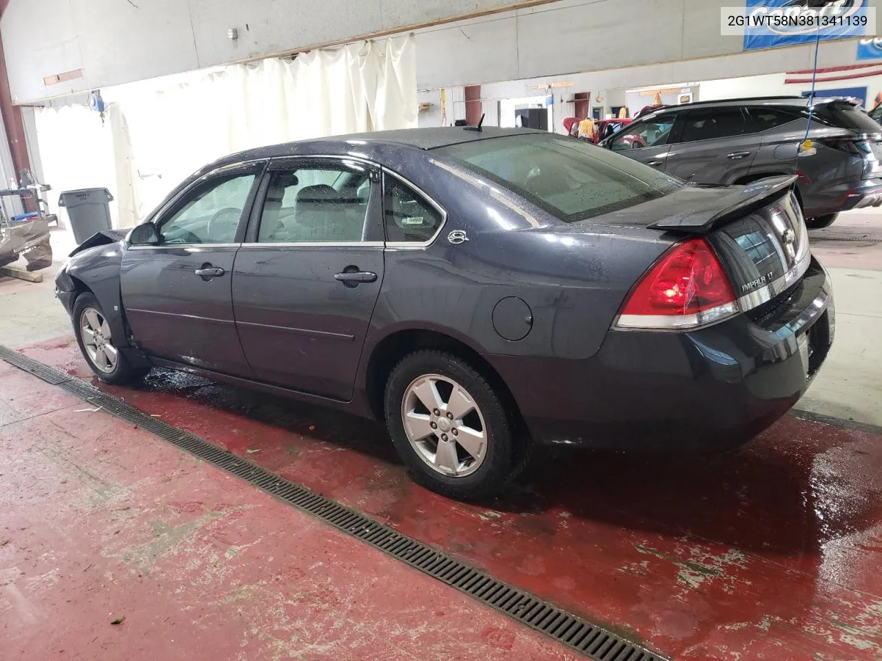 2G1WT58N381341139 2008 Chevrolet Impala Lt