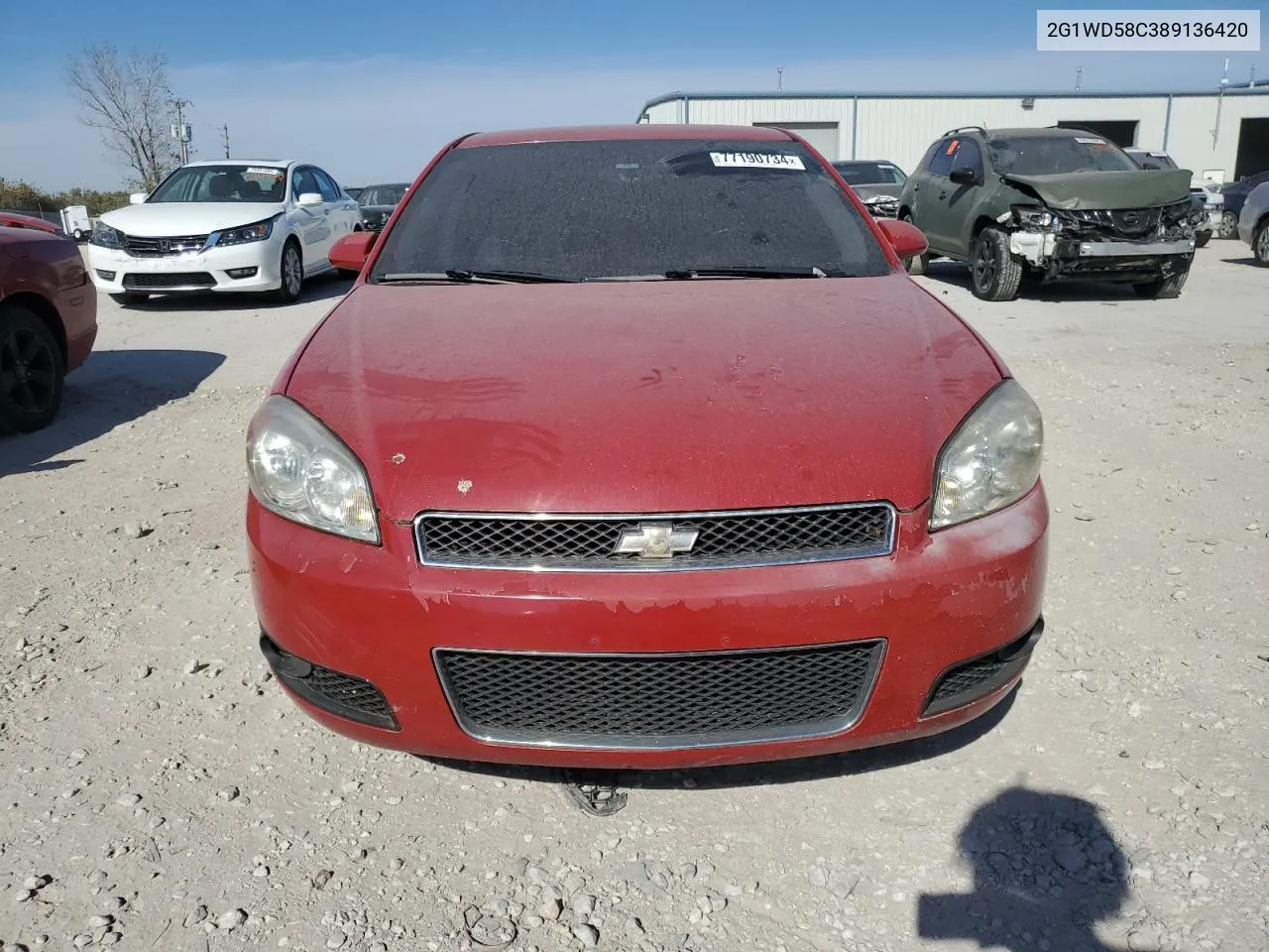 2008 Chevrolet Impala Super Sport VIN: 2G1WD58C389136420 Lot: 77190734