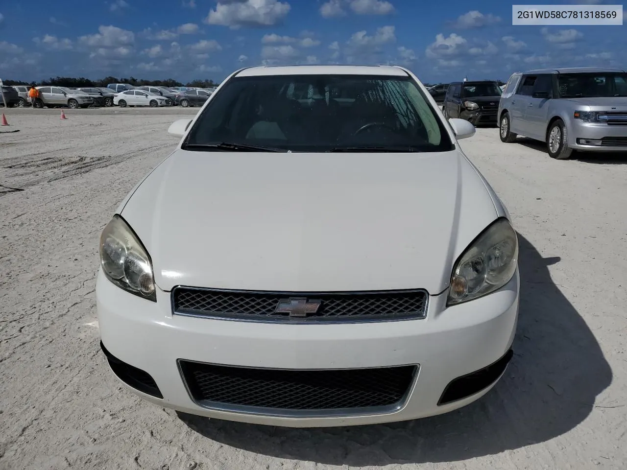 2G1WD58C781318569 2008 Chevrolet Impala Super Sport