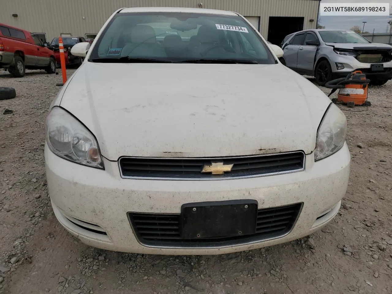 2008 Chevrolet Impala Lt VIN: 2G1WT58K689198243 Lot: 77327734