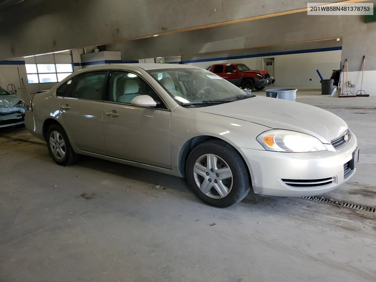 2008 Chevrolet Impala Ls VIN: 2G1WB58N481378753 Lot: 77801914