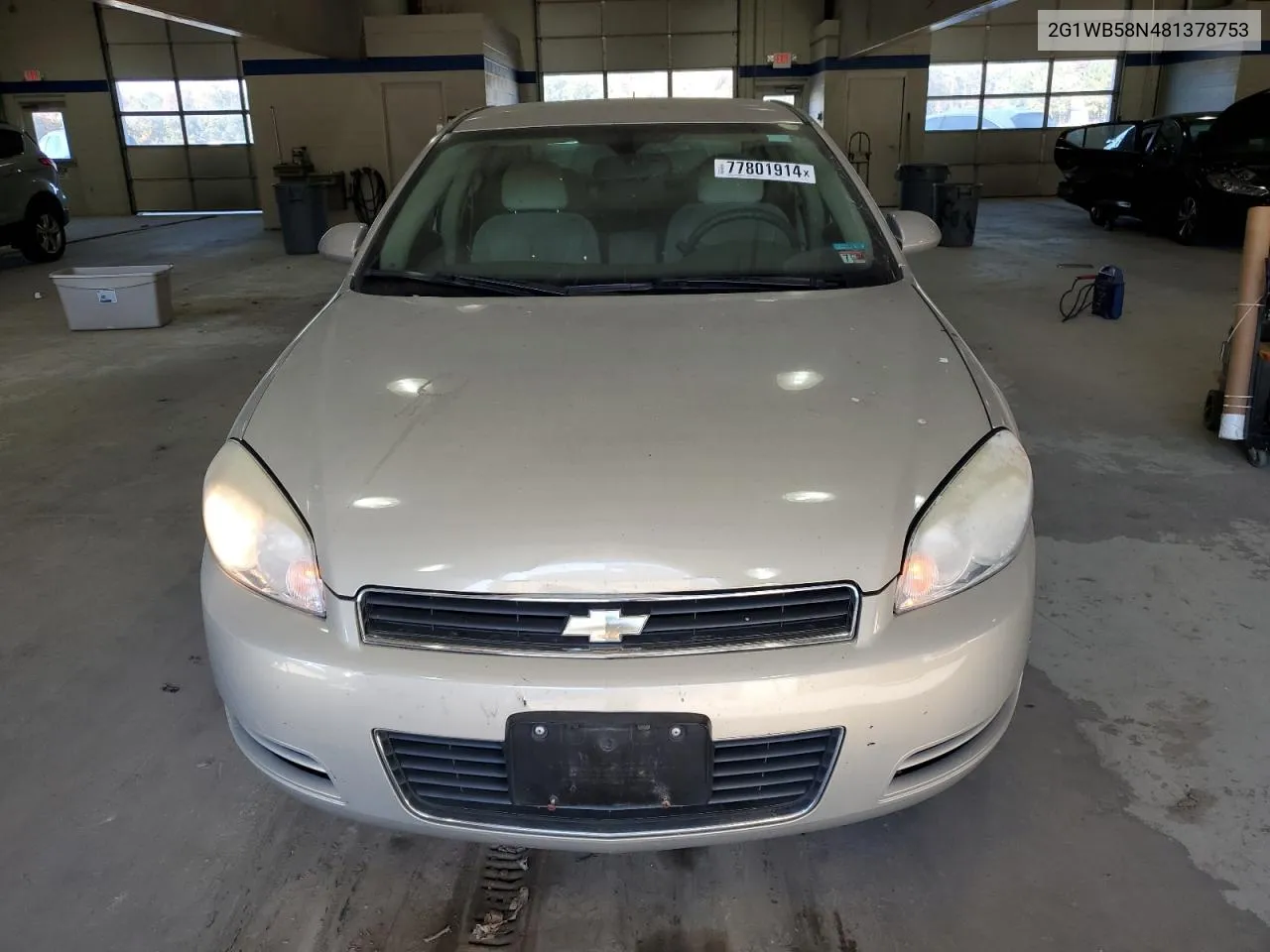 2008 Chevrolet Impala Ls VIN: 2G1WB58N481378753 Lot: 77801914