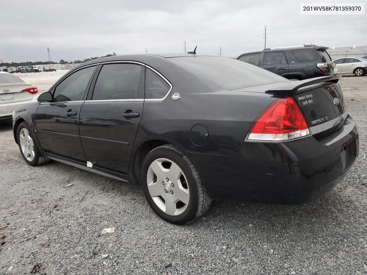 2008 Chevrolet Impala 50Th Anniversary VIN: 2G1WV58K781359370 Lot: 78054424