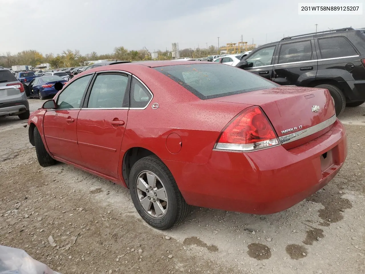 2008 Chevrolet Impala Lt VIN: 2G1WT58N889125207 Lot: 78155434