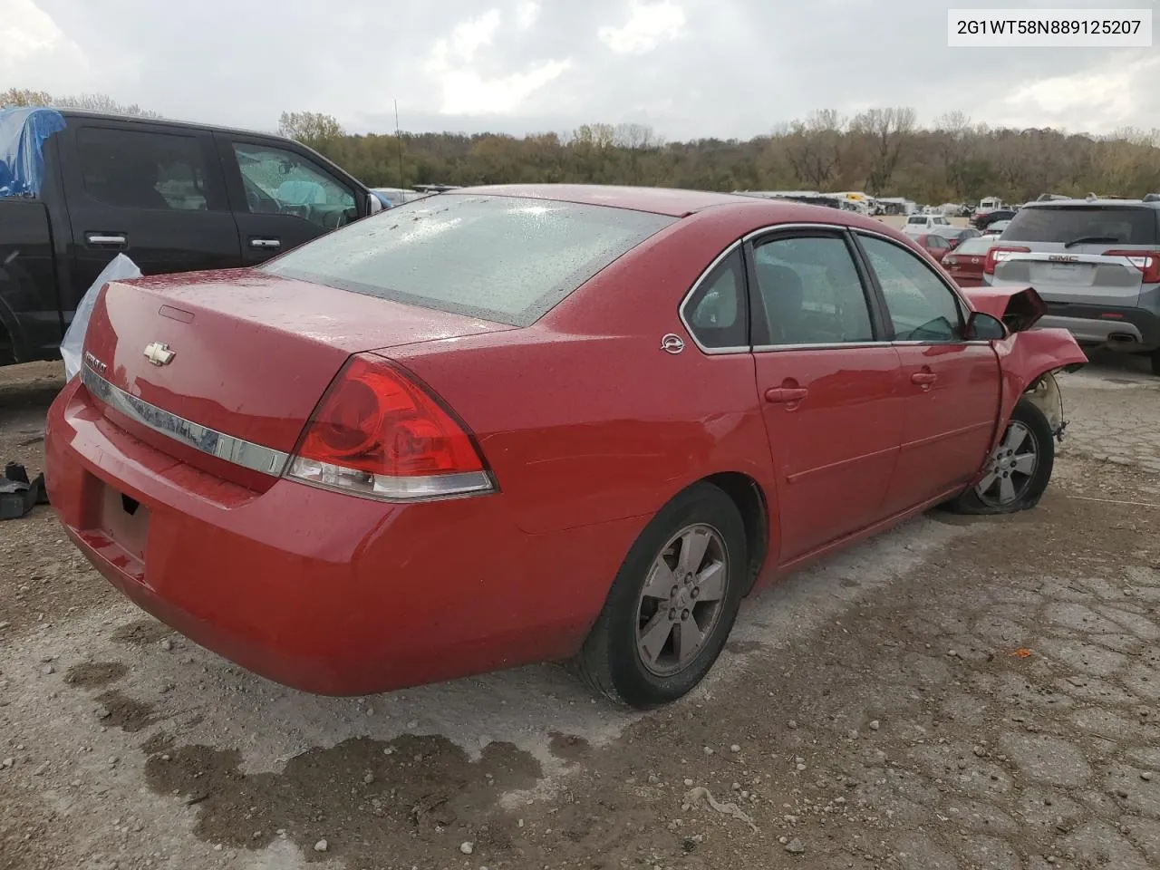 2008 Chevrolet Impala Lt VIN: 2G1WT58N889125207 Lot: 78155434