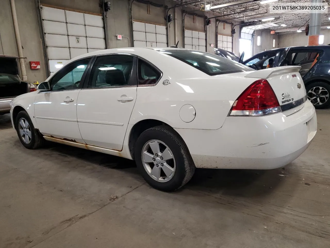 2008 Chevrolet Impala Lt VIN: 2G1WT58K389205035 Lot: 78201444