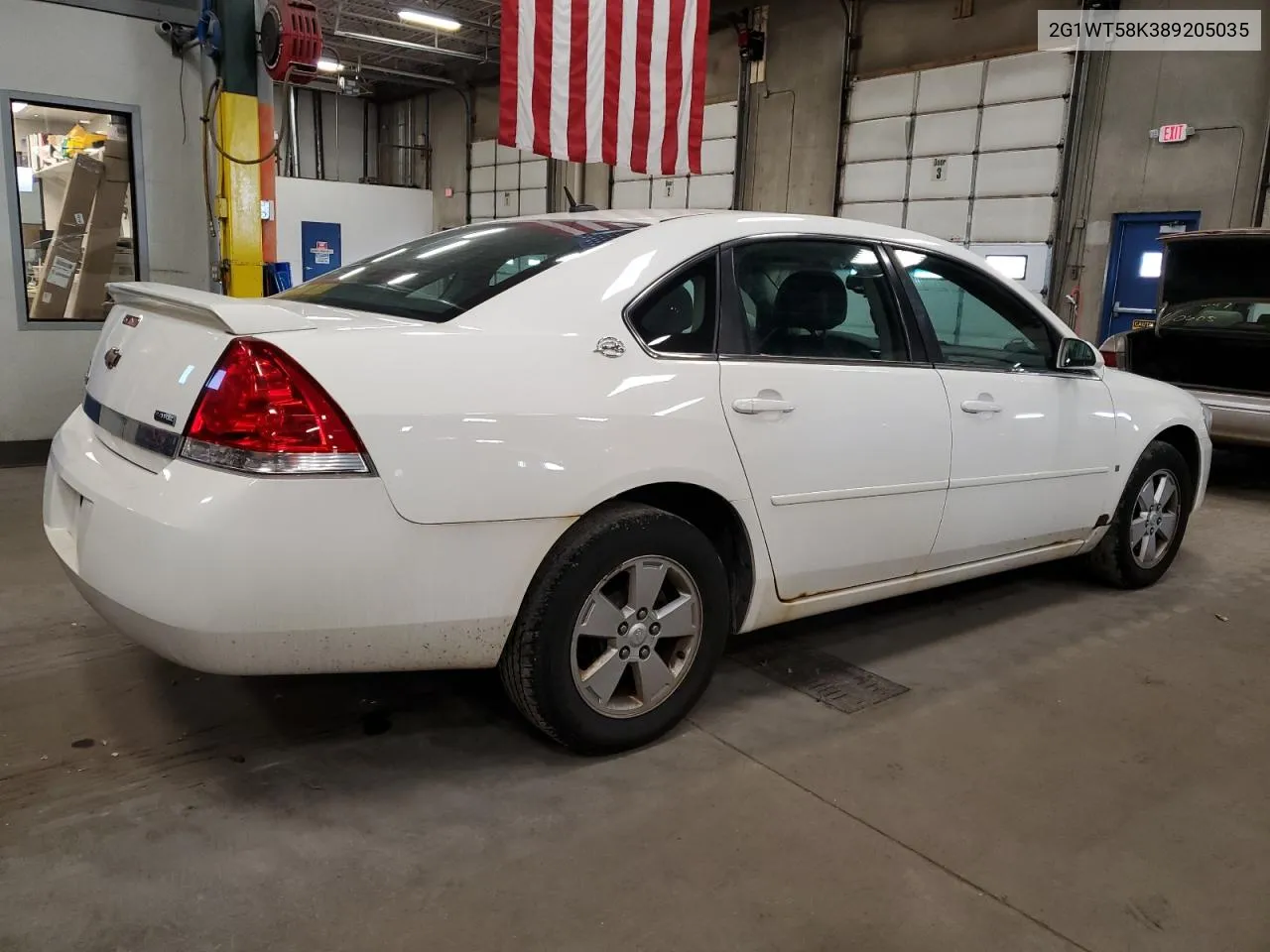 2008 Chevrolet Impala Lt VIN: 2G1WT58K389205035 Lot: 78201444