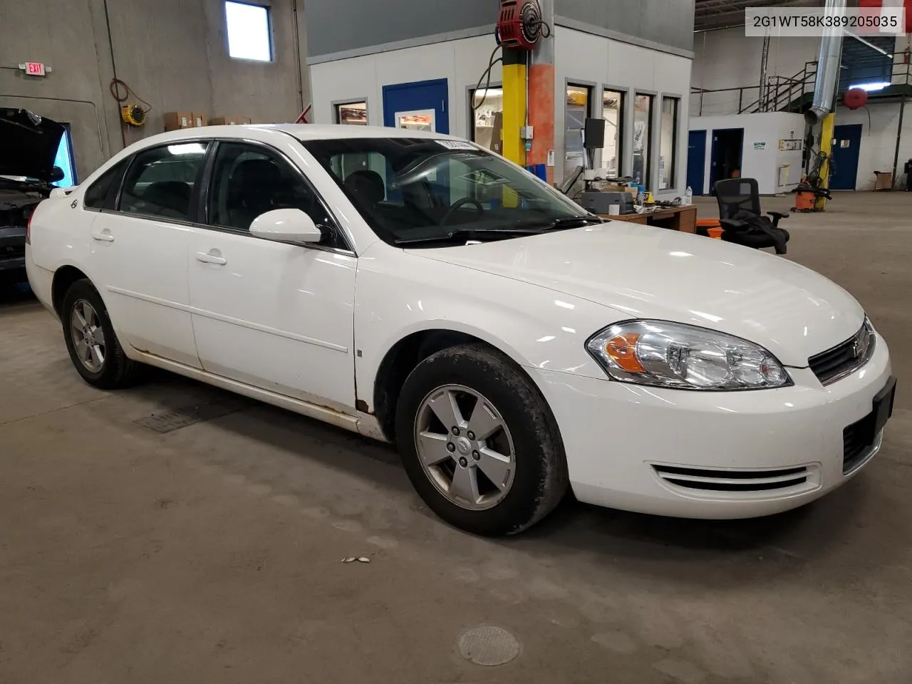 2008 Chevrolet Impala Lt VIN: 2G1WT58K389205035 Lot: 78201444