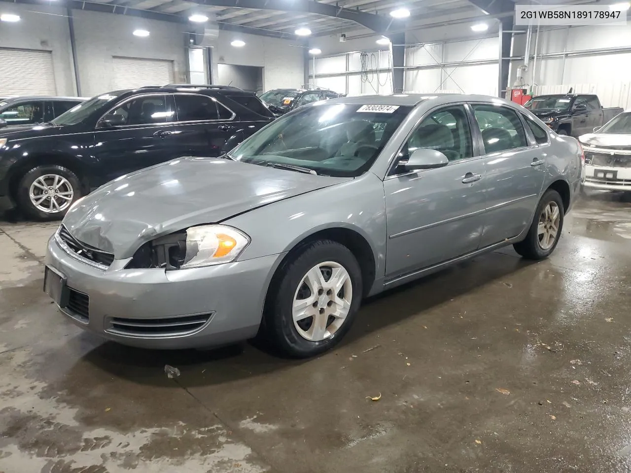 2008 Chevrolet Impala Ls VIN: 2G1WB58N189178947 Lot: 78303974