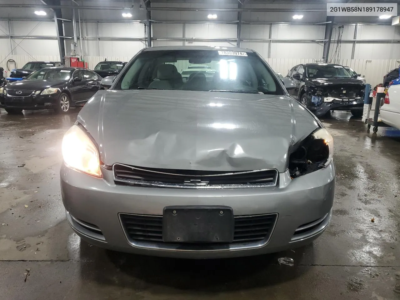 2008 Chevrolet Impala Ls VIN: 2G1WB58N189178947 Lot: 78303974