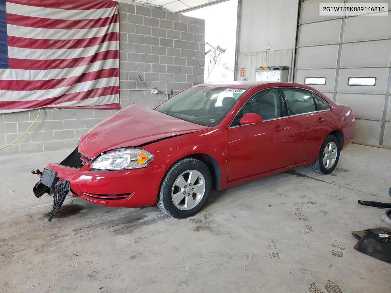 2008 Chevrolet Impala Lt VIN: 2G1WT58K889146810 Lot: 78355834