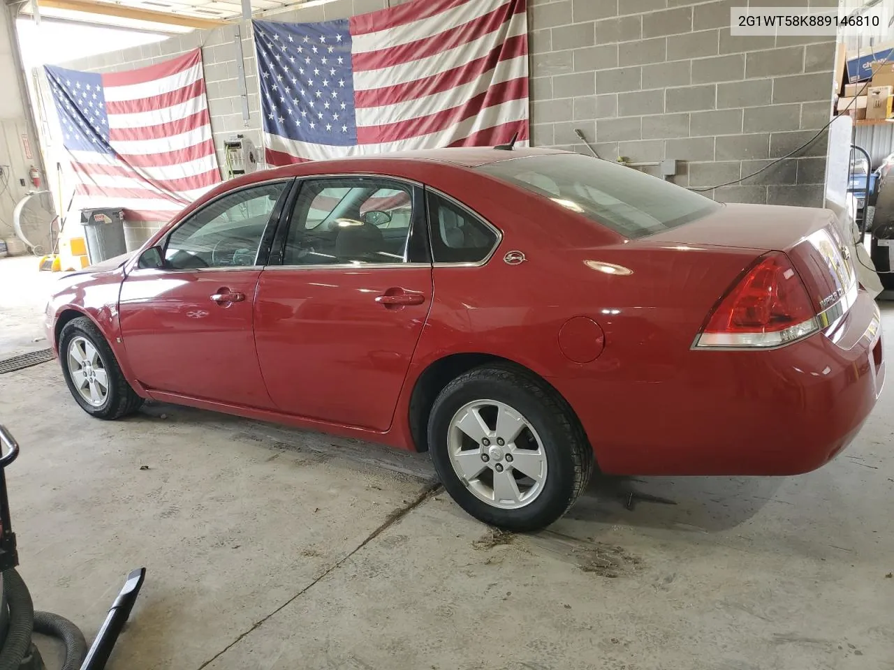 2008 Chevrolet Impala Lt VIN: 2G1WT58K889146810 Lot: 78355834