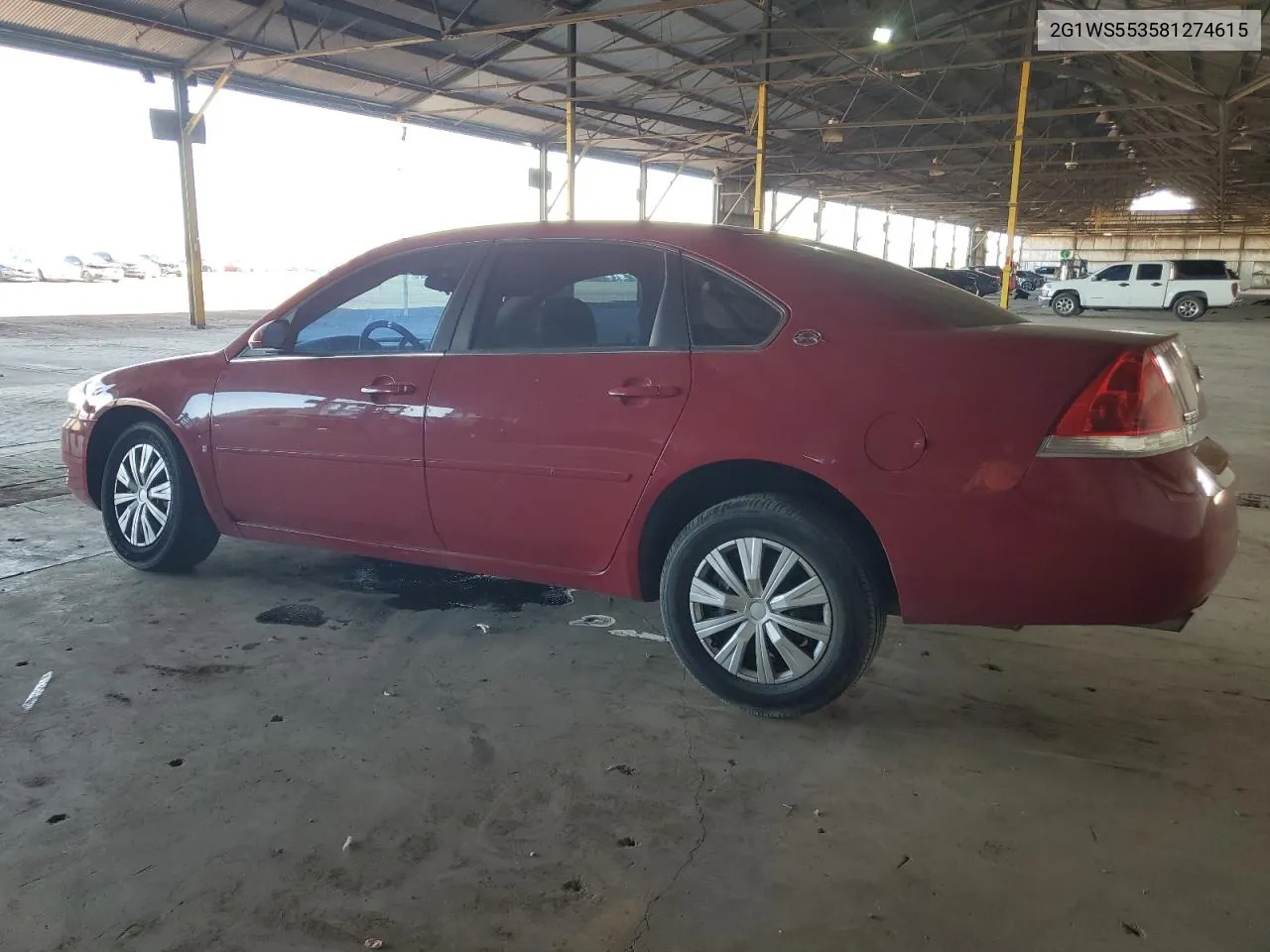 2G1WS553581274615 2008 Chevrolet Impala Police