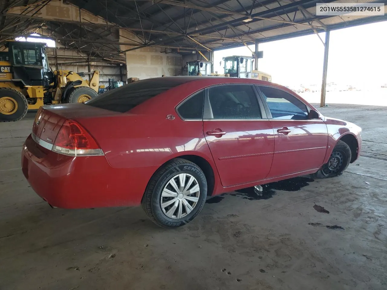 2008 Chevrolet Impala Police VIN: 2G1WS553581274615 Lot: 78514974