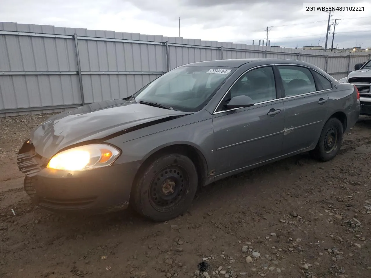 2008 Chevrolet Impala Ls VIN: 2G1WB58N489102221 Lot: 78844164