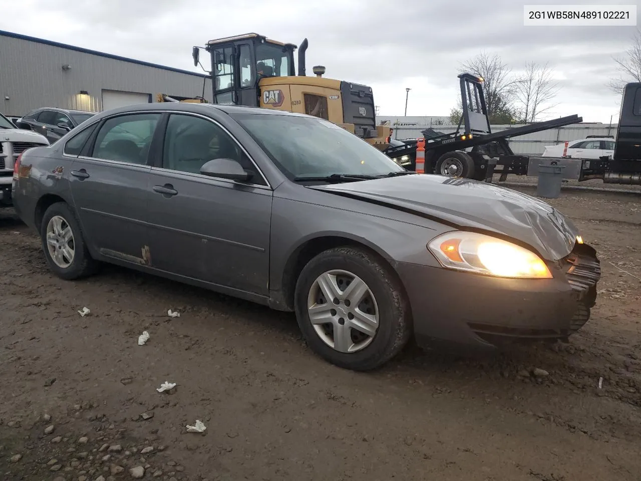 2008 Chevrolet Impala Ls VIN: 2G1WB58N489102221 Lot: 78844164