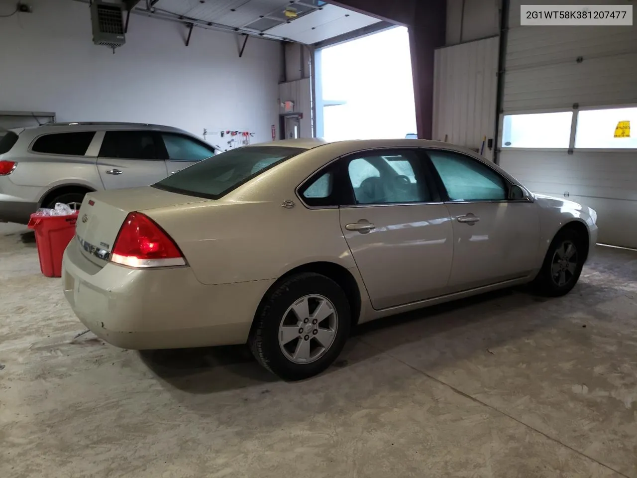 2008 Chevrolet Impala Lt VIN: 2G1WT58K381207477 Lot: 79060873