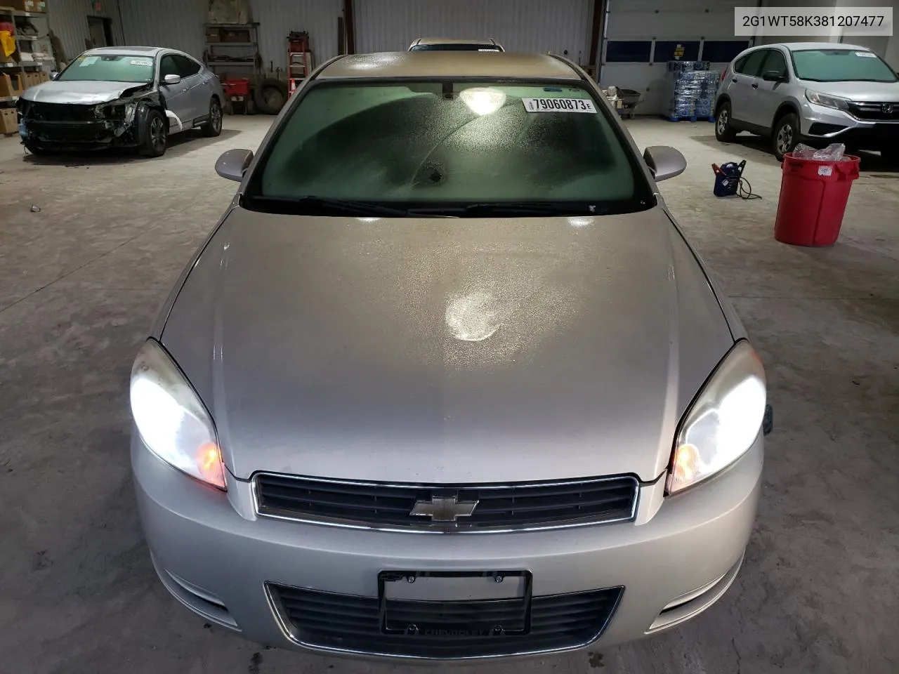 2008 Chevrolet Impala Lt VIN: 2G1WT58K381207477 Lot: 79060873