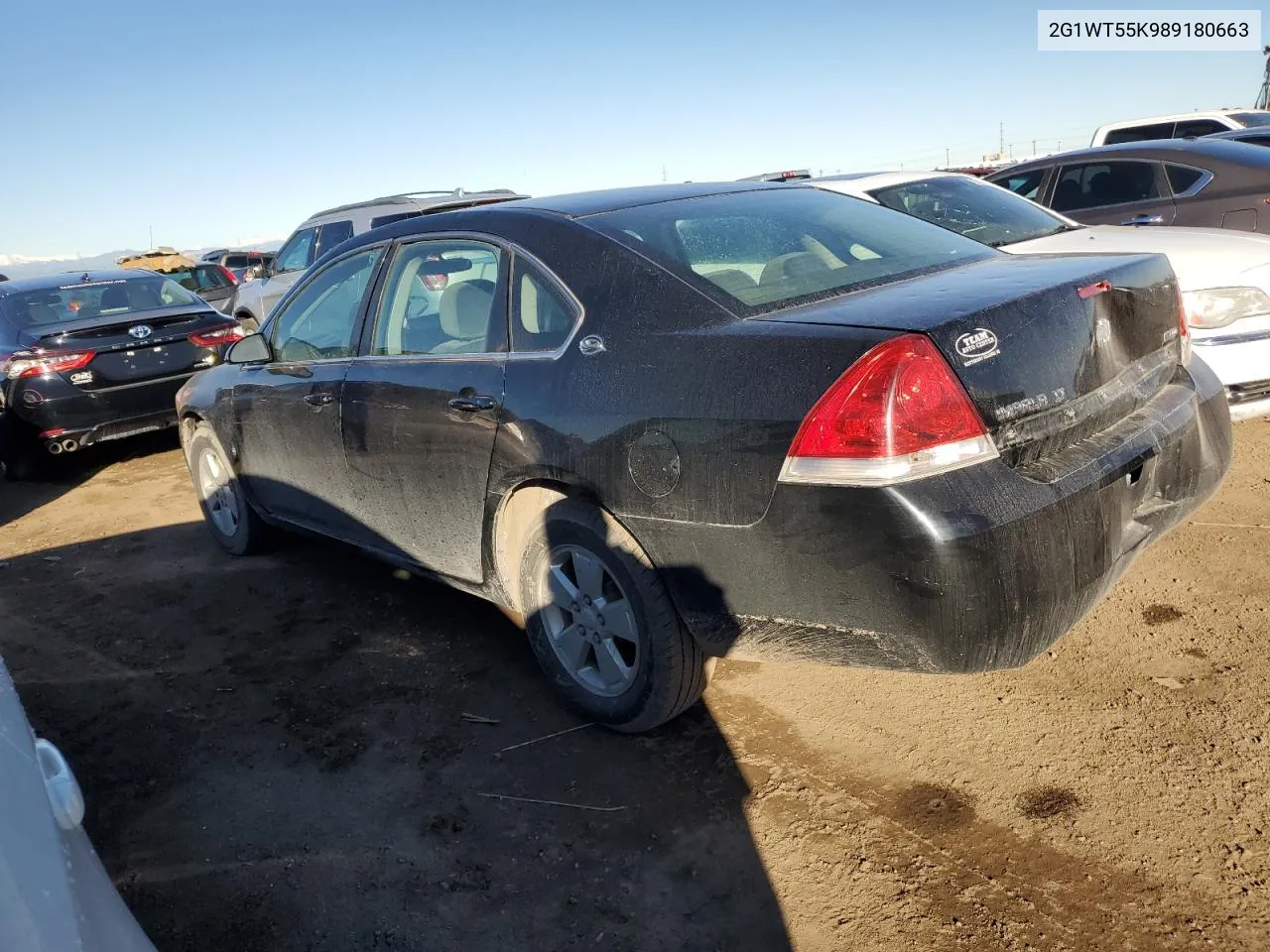 2008 Chevrolet Impala Lt VIN: 2G1WT55K989180663 Lot: 79300734