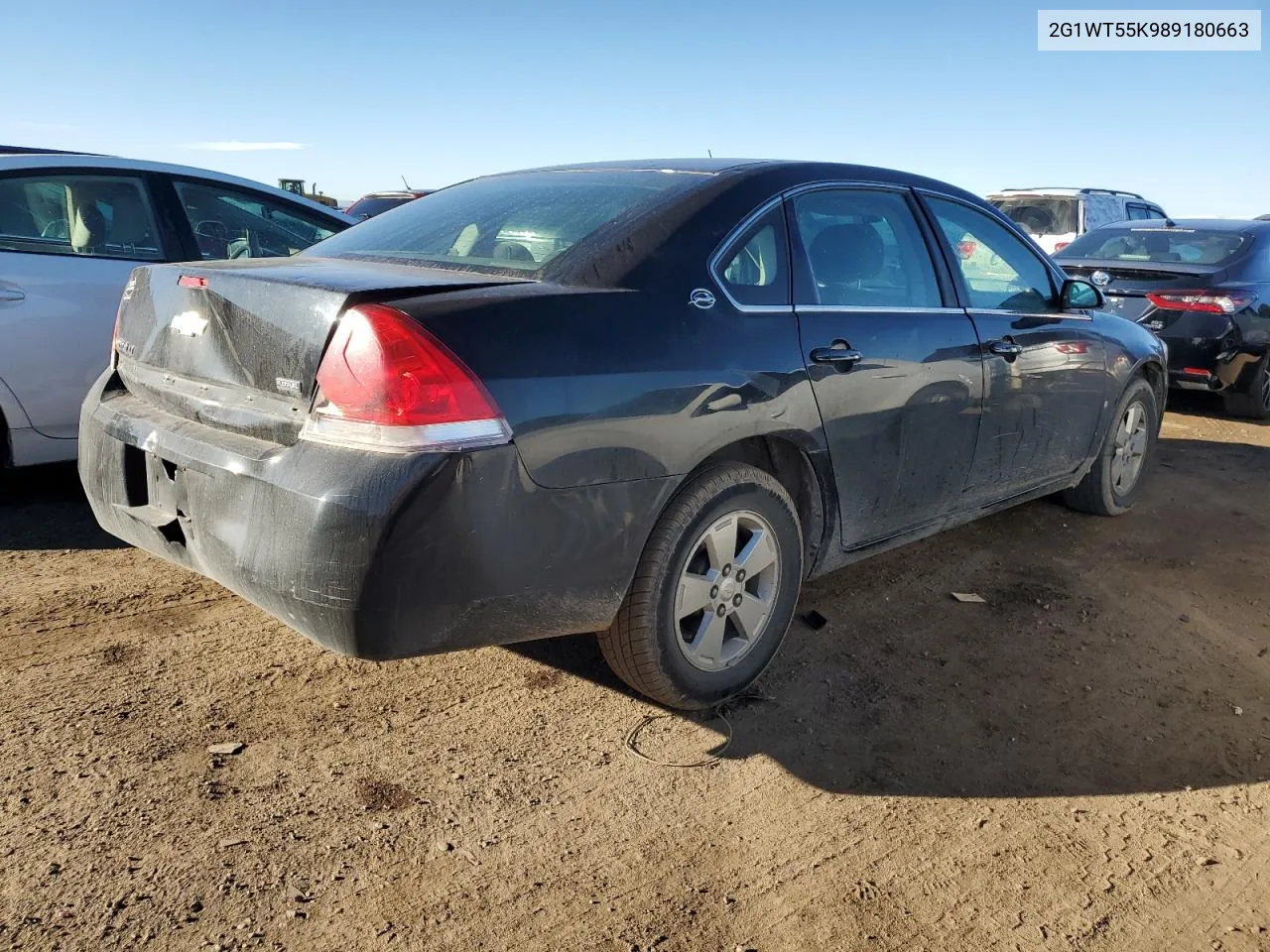 2008 Chevrolet Impala Lt VIN: 2G1WT55K989180663 Lot: 79300734