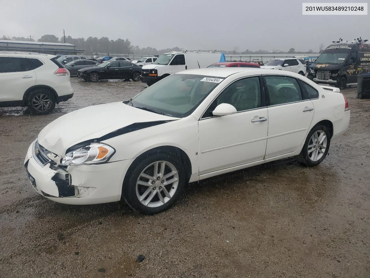 2008 Chevrolet Impala Ltz VIN: 2G1WU583489210248 Lot: 79344304