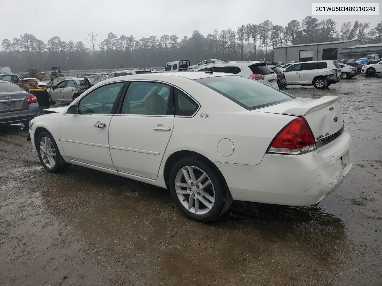 2008 Chevrolet Impala Ltz VIN: 2G1WU583489210248 Lot: 79344304