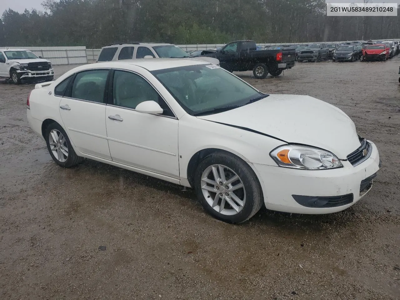 2008 Chevrolet Impala Ltz VIN: 2G1WU583489210248 Lot: 79344304