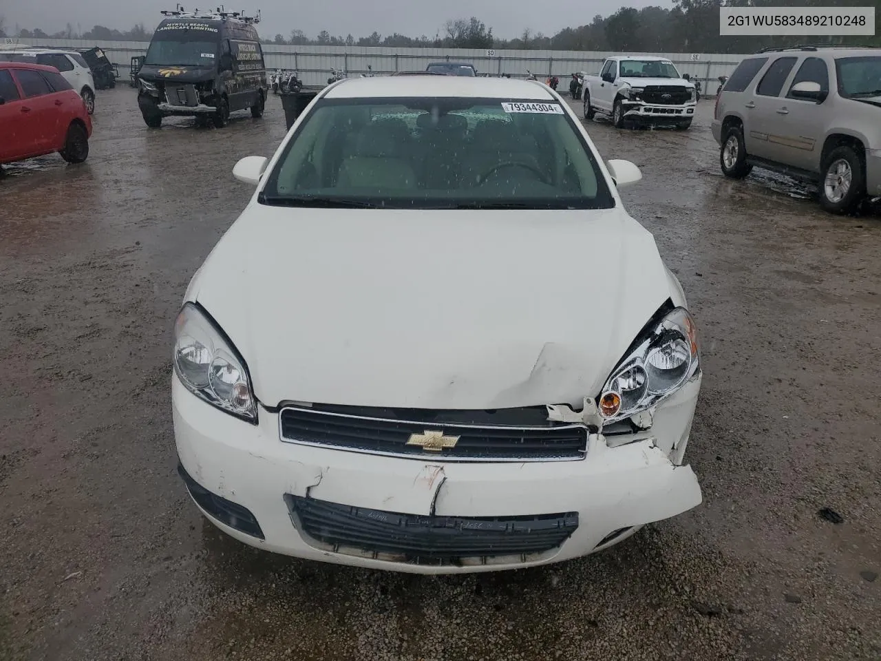 2008 Chevrolet Impala Ltz VIN: 2G1WU583489210248 Lot: 79344304