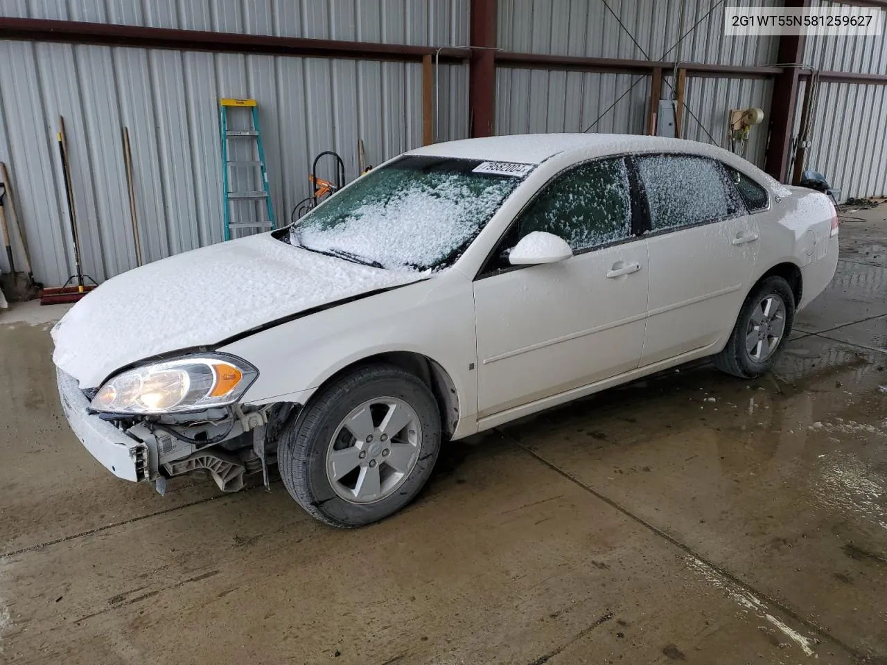 2008 Chevrolet Impala Lt VIN: 2G1WT55N581259627 Lot: 79582004