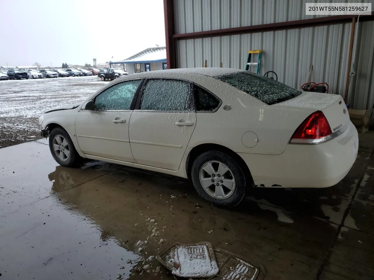 2008 Chevrolet Impala Lt VIN: 2G1WT55N581259627 Lot: 79582004